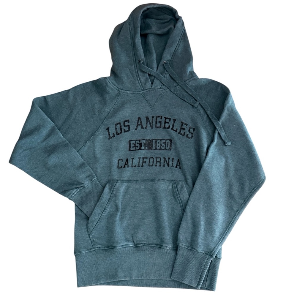 Green Los Angeles Hoodie Small